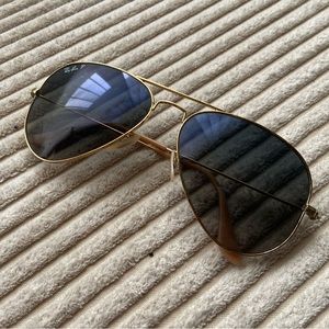 Ray Ban Gold Aviators